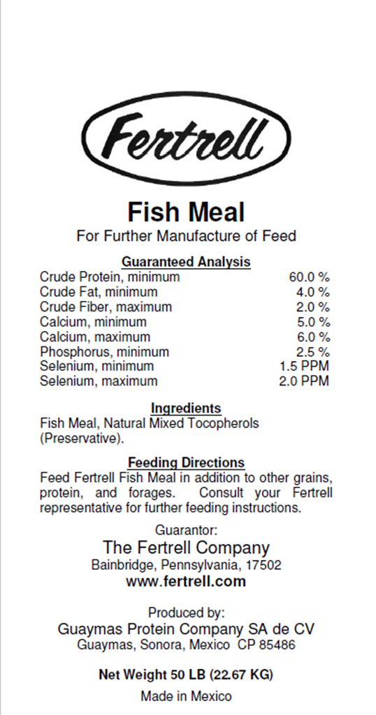 Fish Meal - Organic