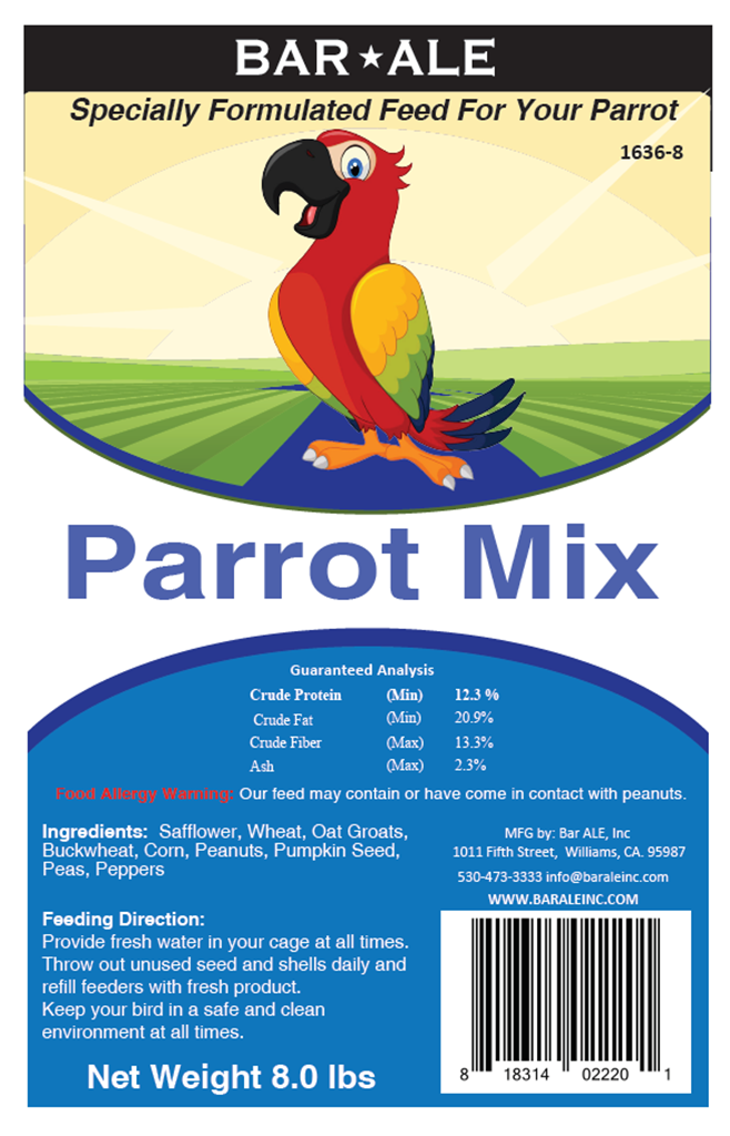 Parrot Mix 3/cs