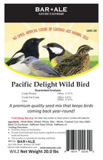 Pacific Delight Wild Bird w/sun