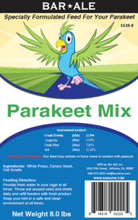 Parakeet Mix 3/cs